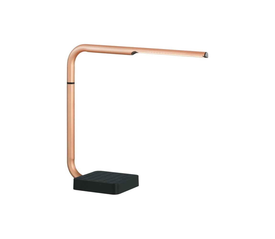 Eglo LED Stmievateľná stolná lampa LED/4,8W/230V 3000K medená