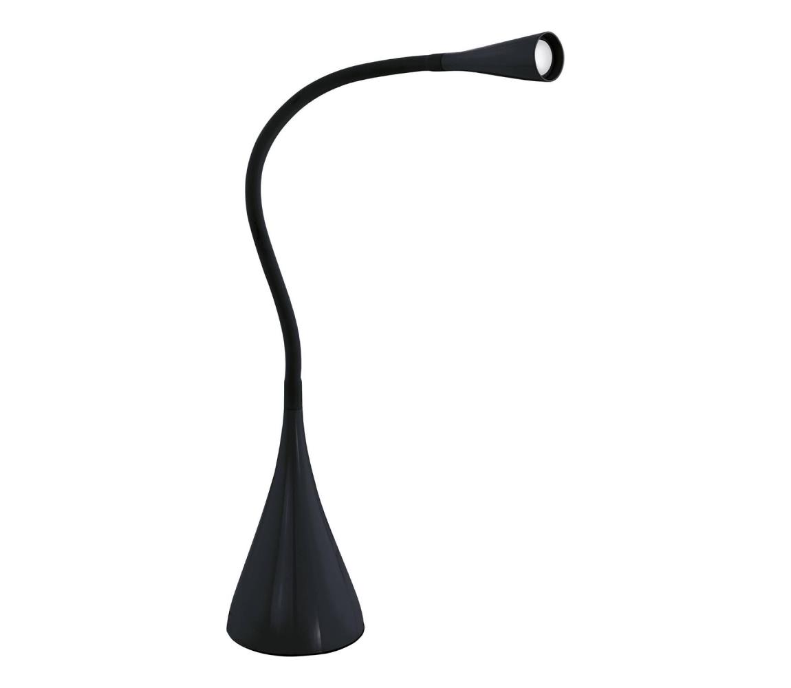Eglo LED Stmievateľná stolná lampa SNAPORA PRO LED/3,5W/230V 3000K čierna
