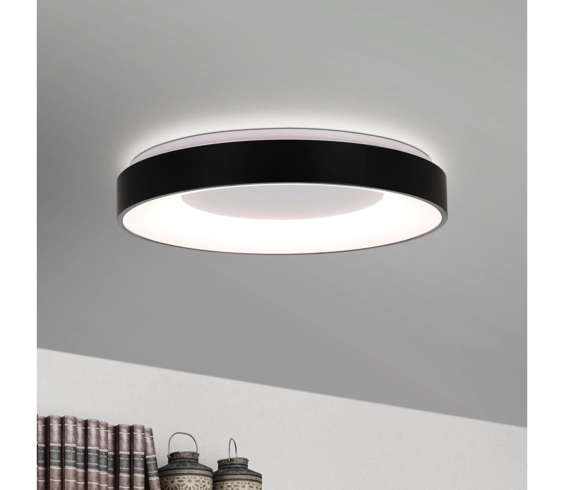 Eglo LED Stmievateľné stropné svietidlo JUTIO 4xLED/8,1W/230V čierna + DO 75661