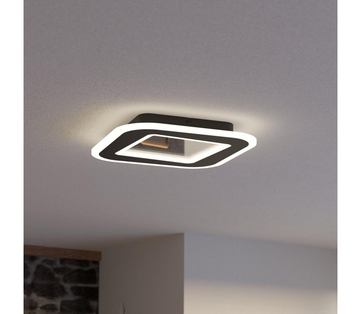 Eglo LED Stmievateľné stropné svietidlo MACCHIONI LED/20W/230V čierna + DO 901241