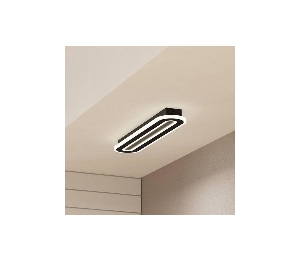 Eglo LED Stmievateľné stropné svietidlo MACCHIONI LED/20W/230V čierna + DO