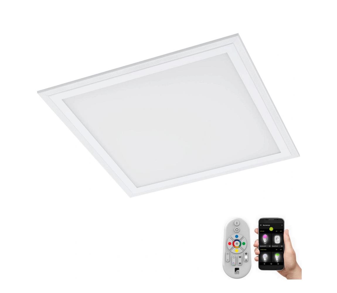 Eglo LED Stmievateľné stropné svietidlo POZZALLO LED/16W/230V biela+DO