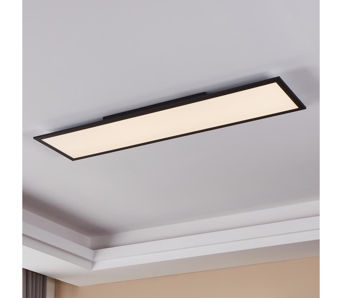 Eglo LED Stmievateľné stropné svietidlo SALOBRENA-Z LED/33,5W/230V čierna 31726