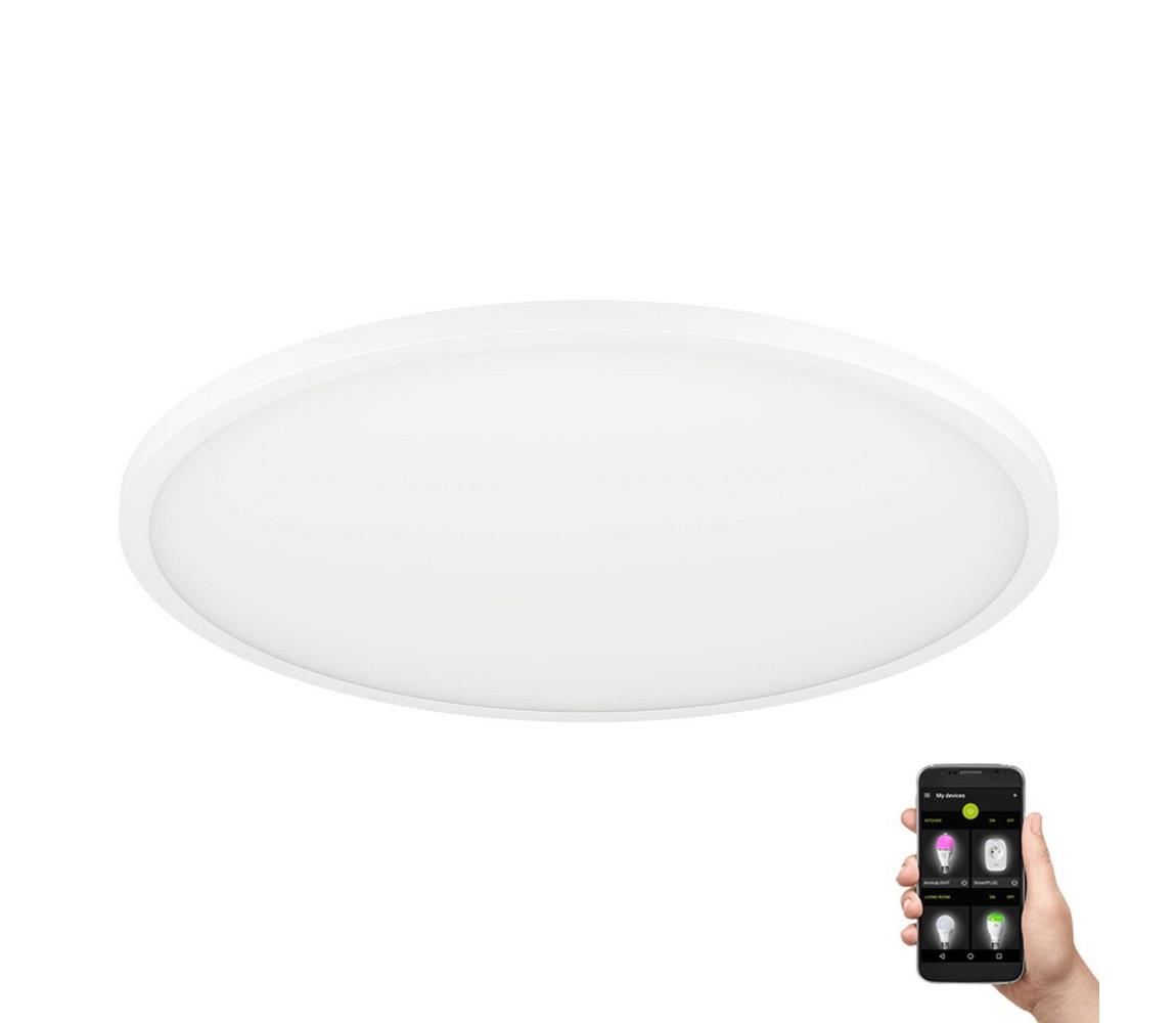 Eglo LED Stmievateľné stropné svietidlo SARSINA-Z 33,5W/230V pr. 45 cm biela