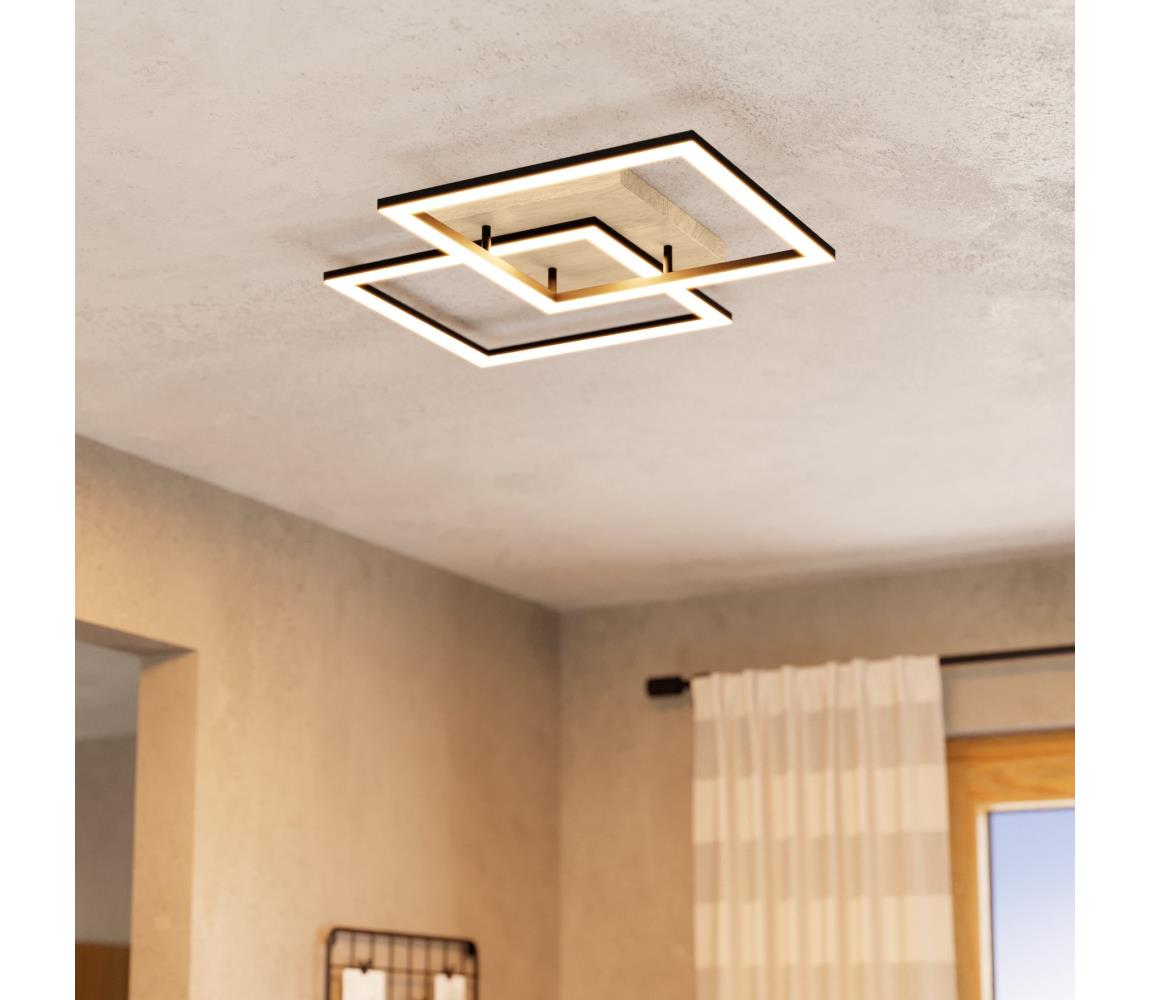 Eglo LED Stmievateľný prisadený luster LOMALTAS-Z 4xLED/32W/230V 2700-6500K 901744