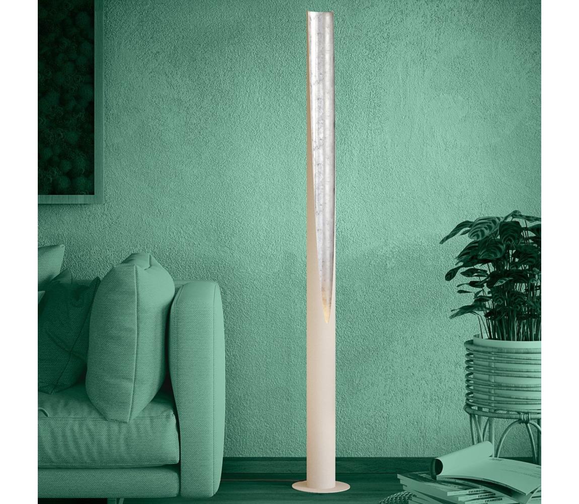 Eglo LED Stojacia lampa PREBONE 1xGU10/5,7W/230V béžová