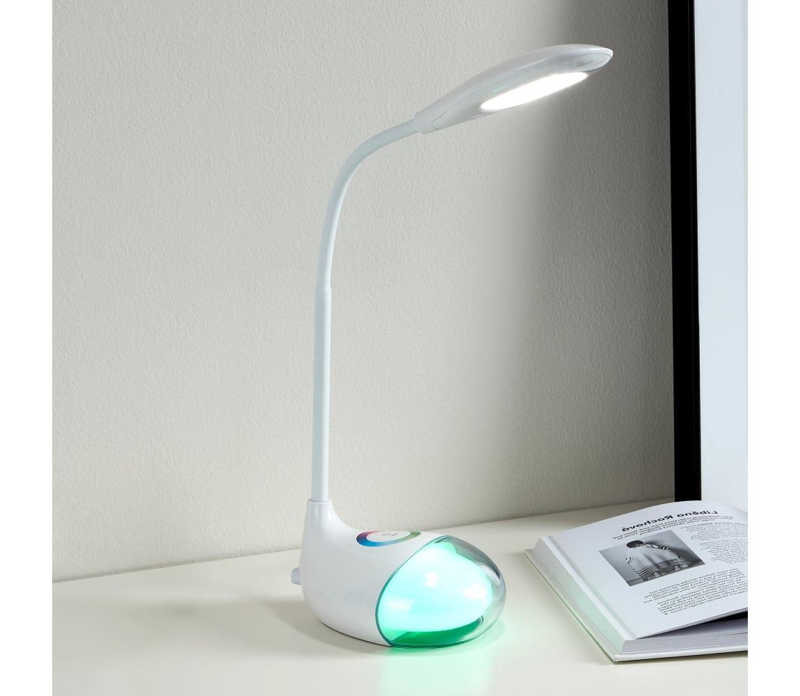 Eglo LED Stolná lampa CABADO 1 1xLED/2,2W+0,3W/230V RGB