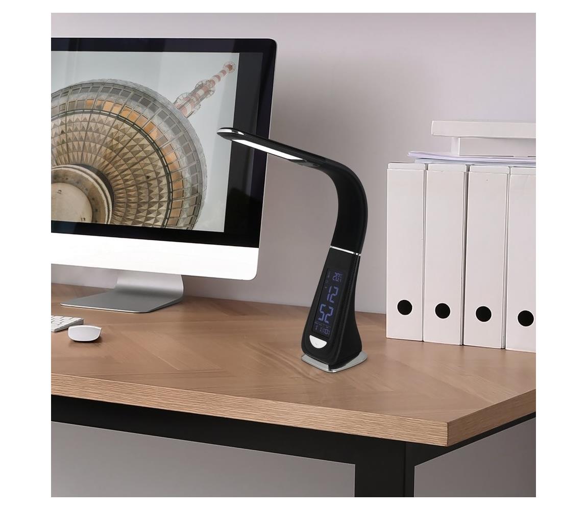 Eglo LED Stolná lampa COGNOLI LED/3,2W/230V čierna