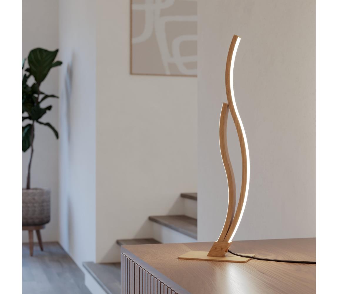 Eglo LED Stolná lampa GRISOLIA LED/12W/230V 4000K béžová