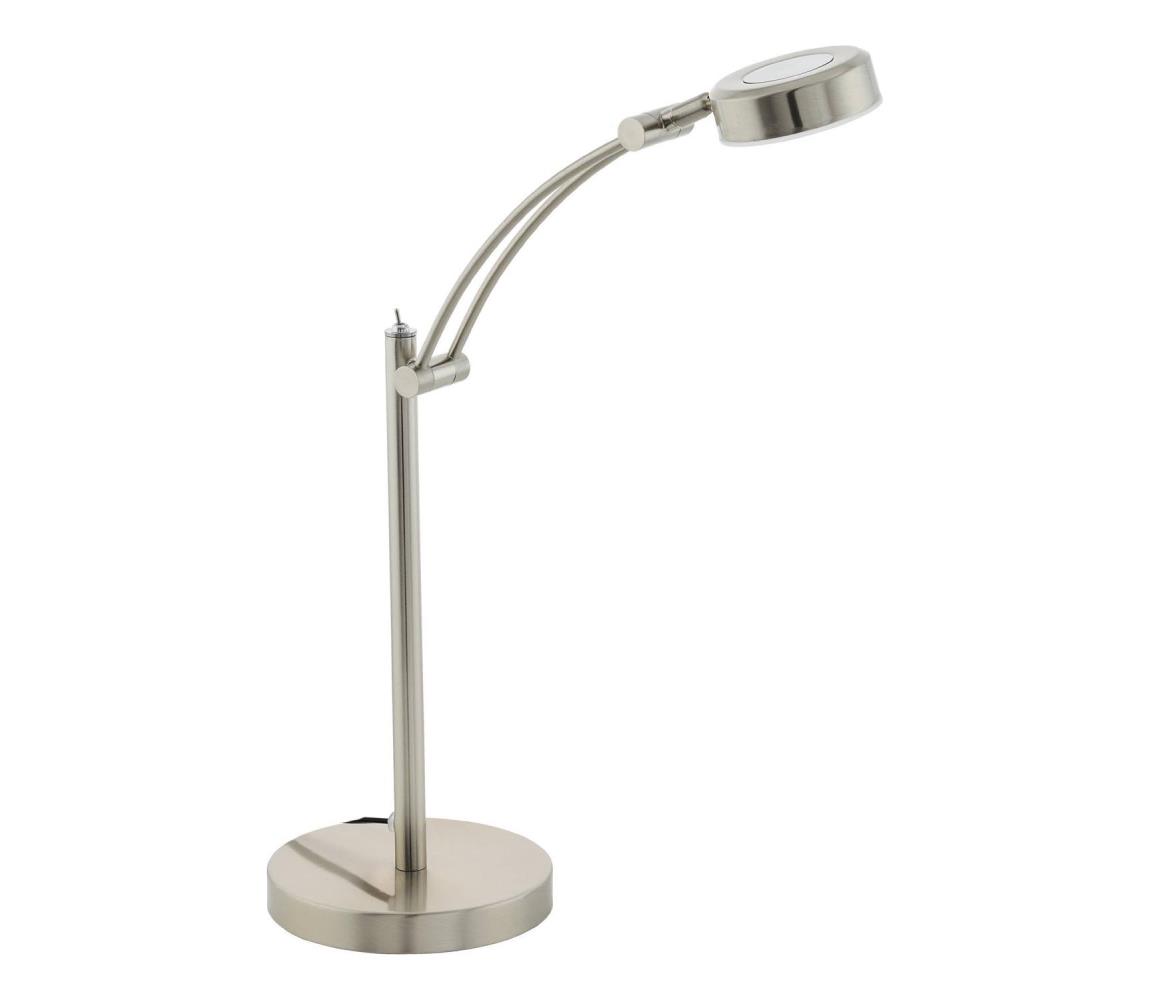 Eglo LED Stolná lampa LED/6W/230V 3000K matný chróm