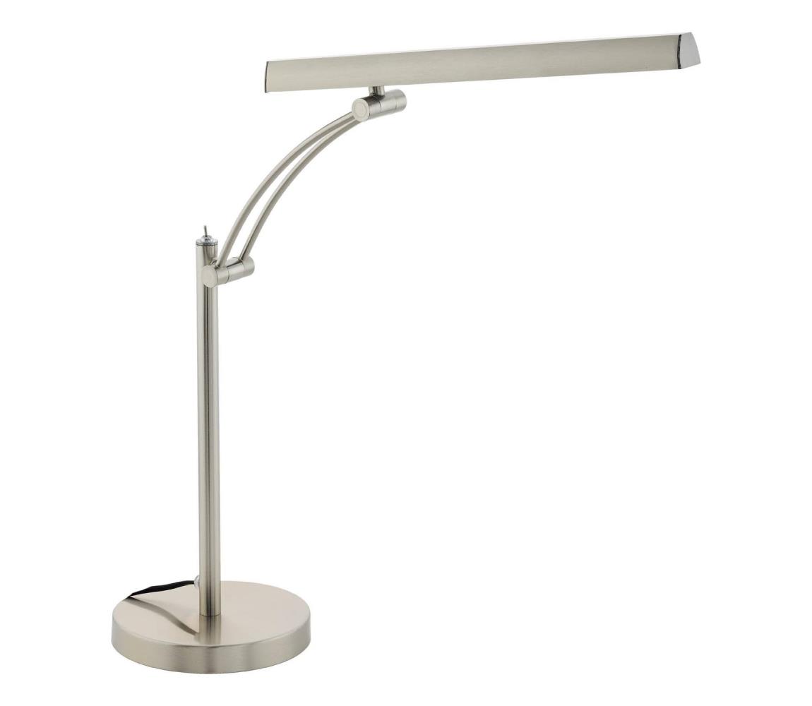 Eglo LED Stolná lampa LED/8,5W/230V 3000K matný chróm