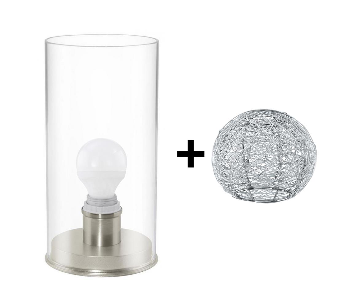Eglo LED Stolná lampa MY CHOICE 1xE14/4W/230V chróm