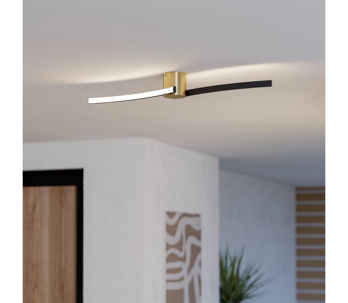 Eglo LED Stropné svietidlo AIETA LED/12W/230V 4000K čierna