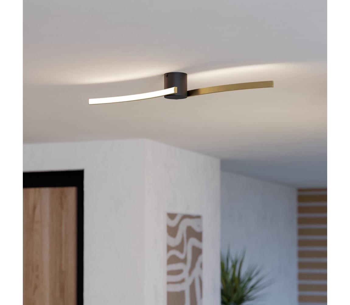 Eglo LED Stropné svietidlo AIETA LED/12W/230V 4000K zlatá