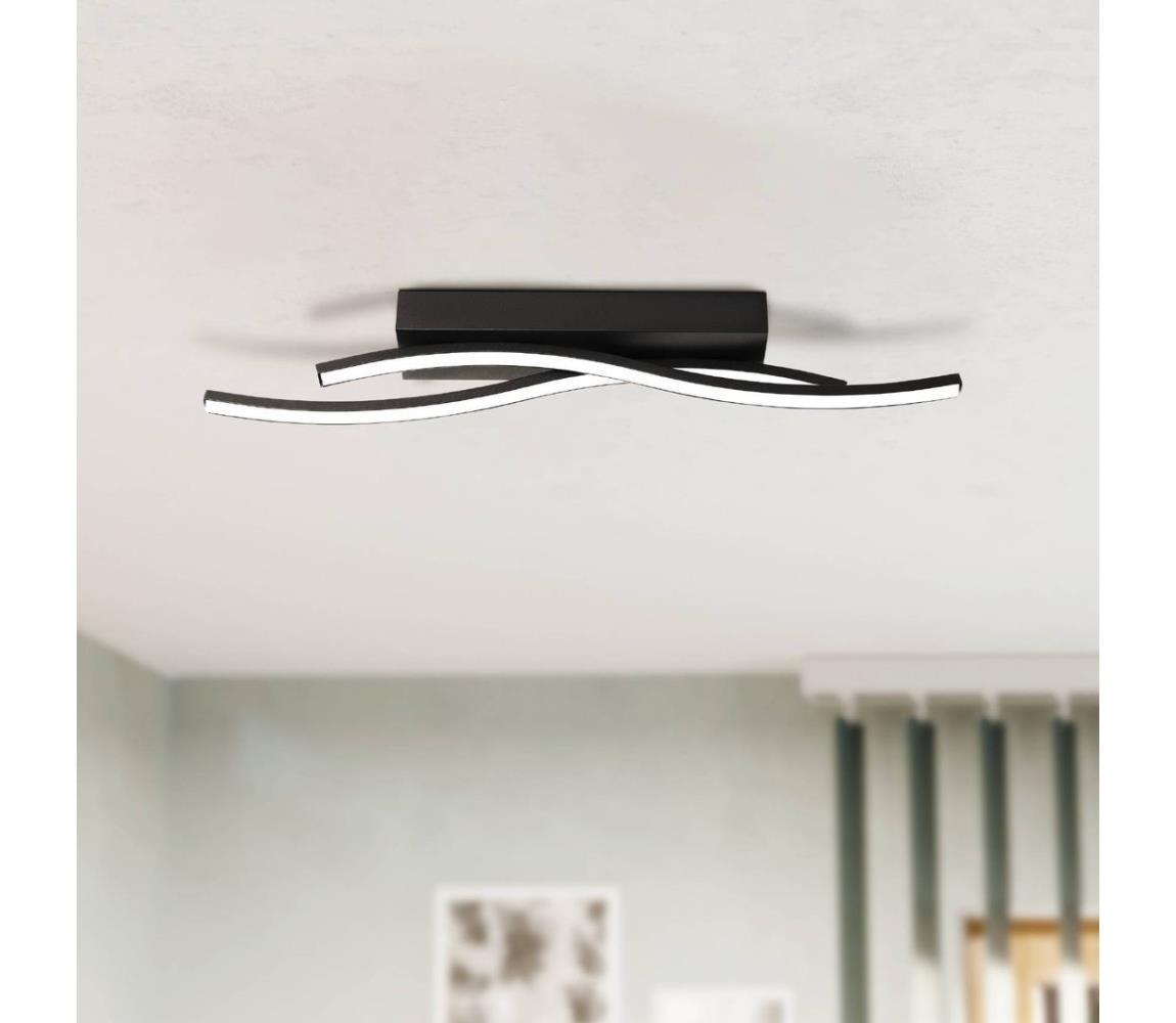 Eglo LED Stropné svietidlo ALBORAYA LED/10,8W/230V 3000K čierna