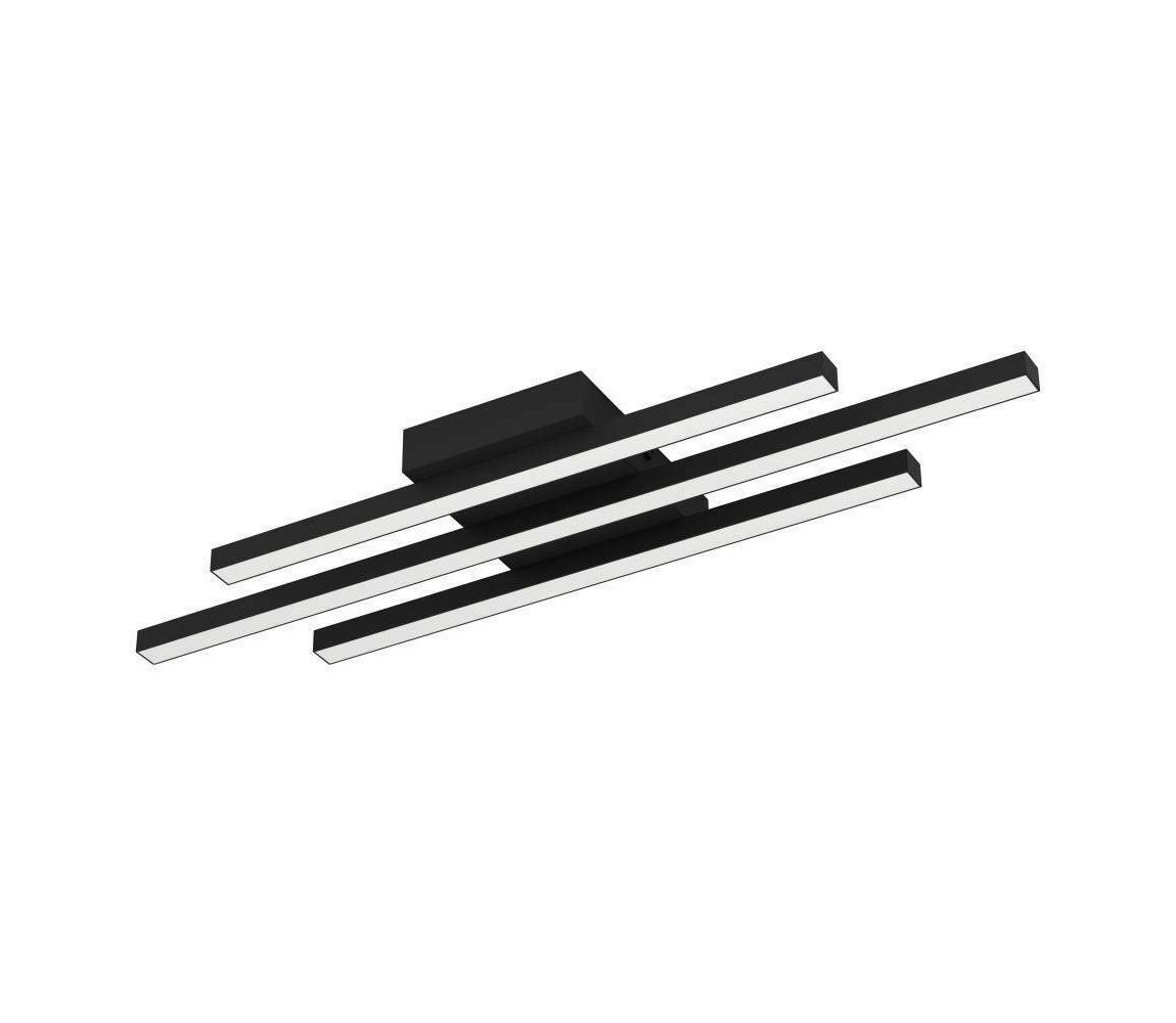 Eglo LED Stropné svietidlo CANNIGIONA LED/15,8W/230V čierna