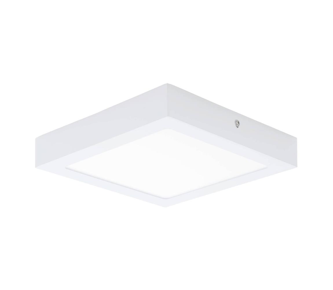 Eglo LED Stropné svietidlo FUEVA PRO LED/19W/230V 3000K 22,5x22,5 cm biela