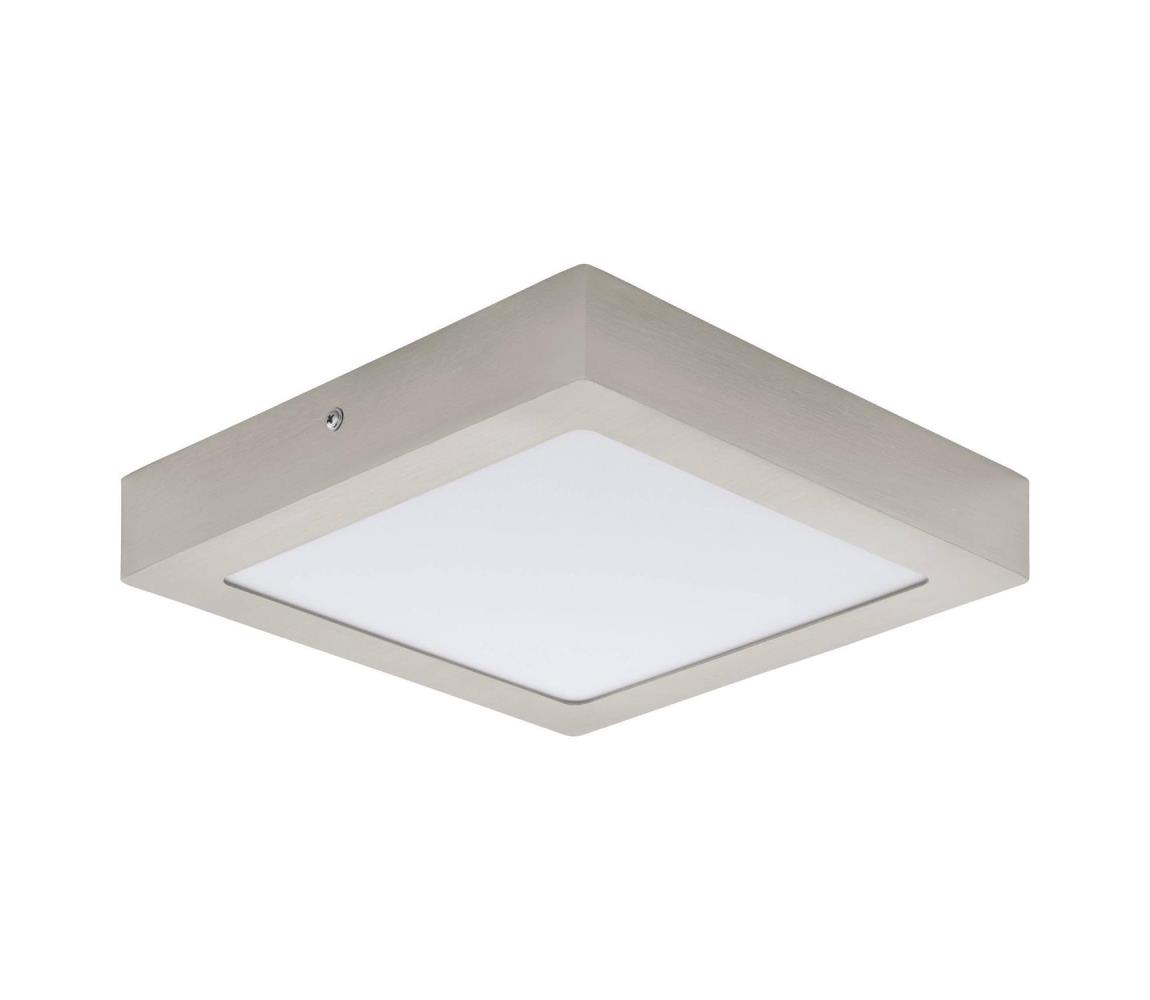 Eglo LED Stropné svietidlo FUEVA PRO LED/19W/230V 4000K 22,5x22,5 cm chróm
