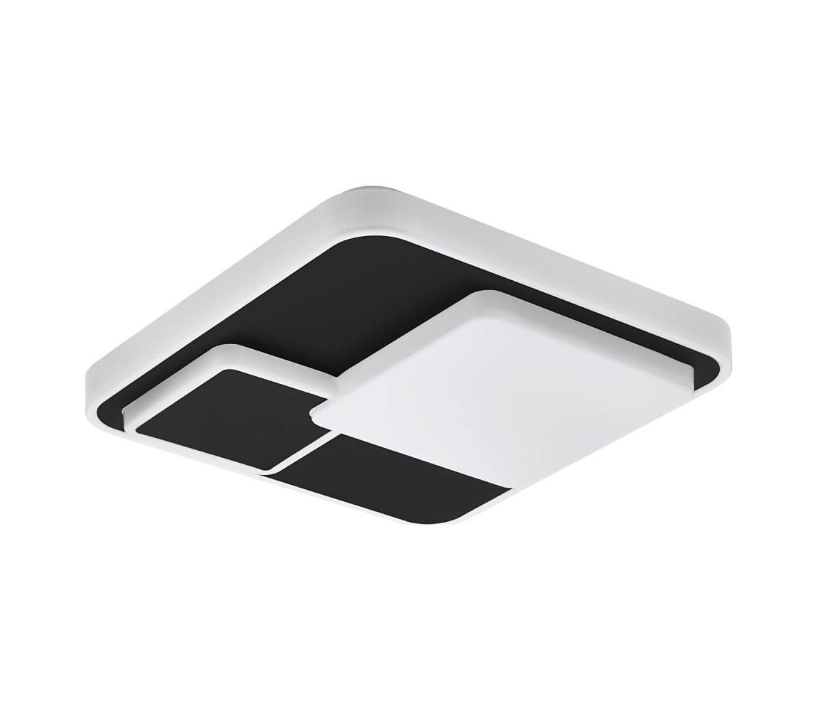 Eglo LED Stropné svietidlo LEPRESO LED/19,5W/230V 38,5x38,5 cm čierna