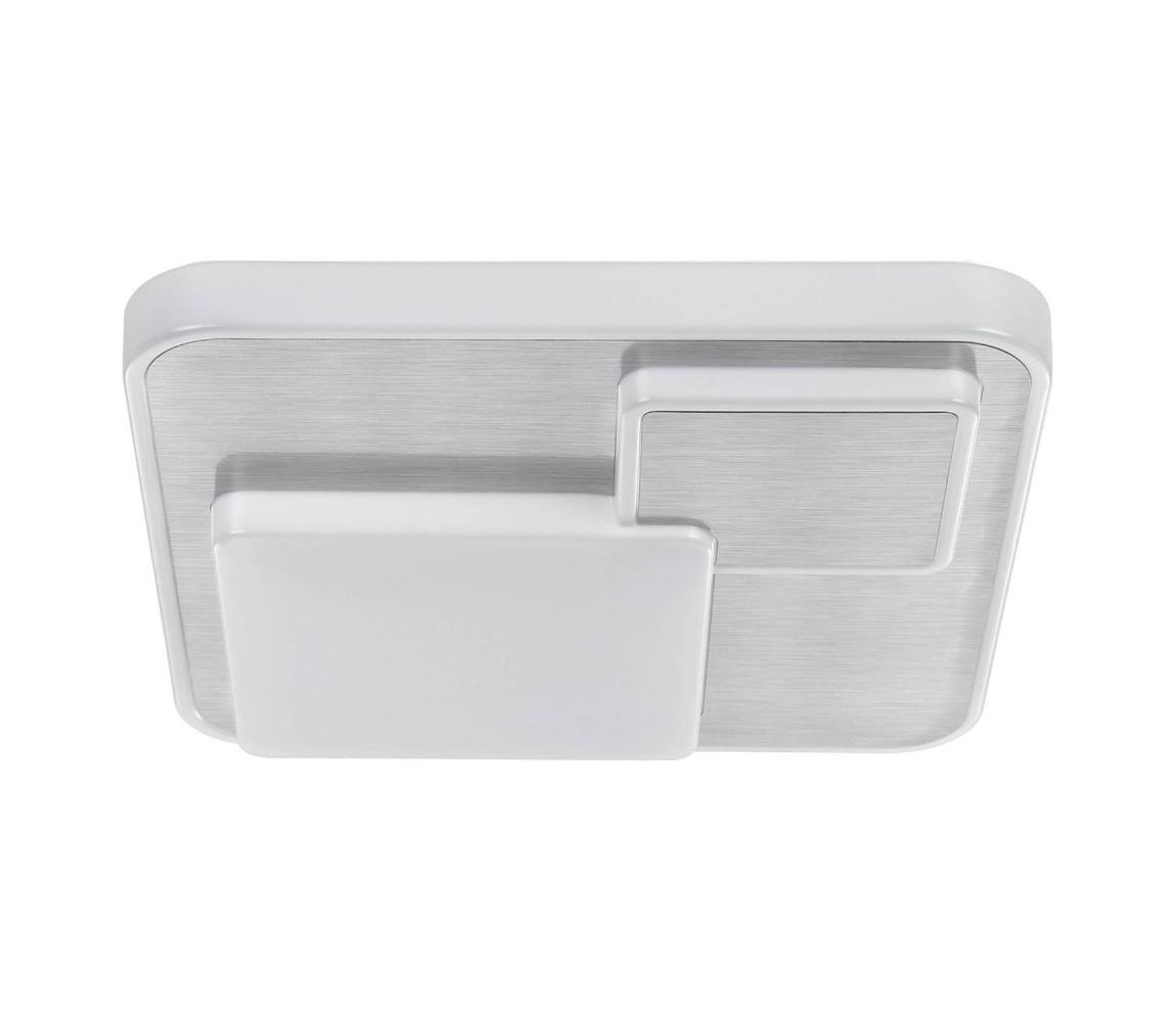 Eglo LED Stropné svietidlo LEPRESO LED/19,5W/230V 38,5x38,5cm matný chróm