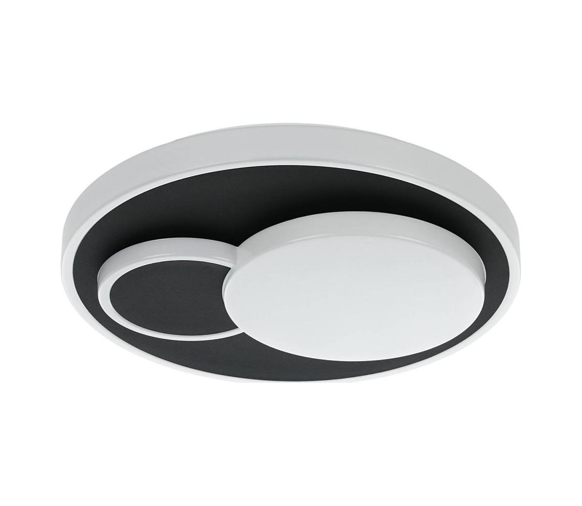 Eglo LED Stropné svietidlo LEPRESO LED/19,5W/230V pr.38,5cm čierna