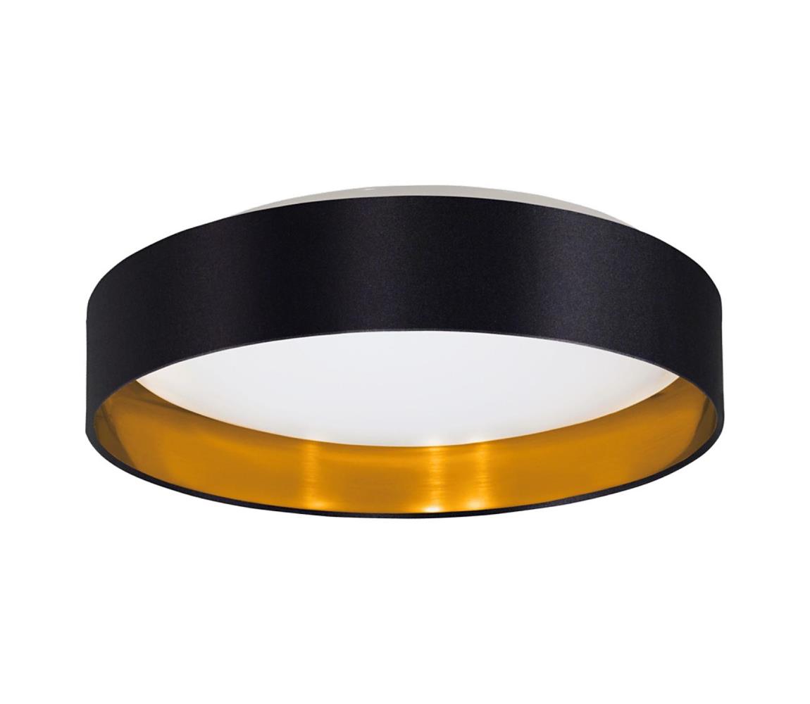 Eglo LED stropné svietidlo MASERLO LED/16W/230V pr. 40,5 cm čierna/medená 55267