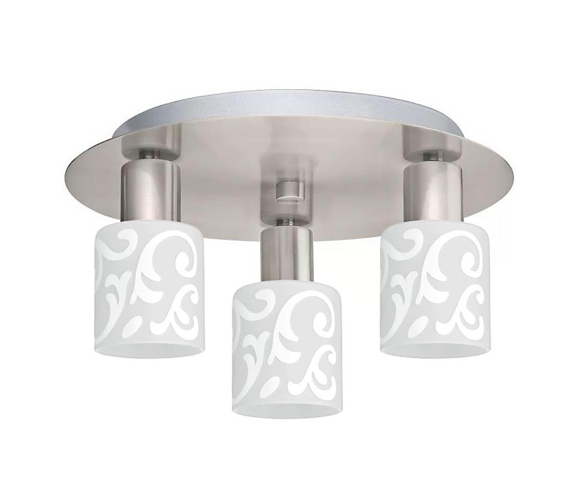 Eglo LED Stropné svietidlo MY CHOICE 3xE14/4W/230V chróm/biela 1xEG31131+3xEG90257