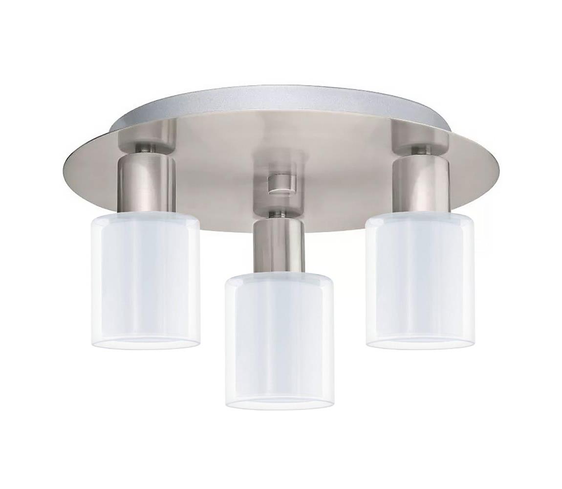 Eglo LED Stropné svietidlo MY CHOICE 3xE14/4W/230V chróm/biela 1xEG31131+3xEG94655