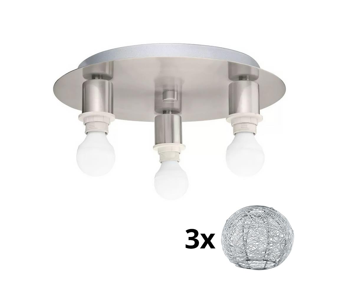 Eglo LED Stropné svietidlo MY CHOICE 3xE14/4W/230V chróm