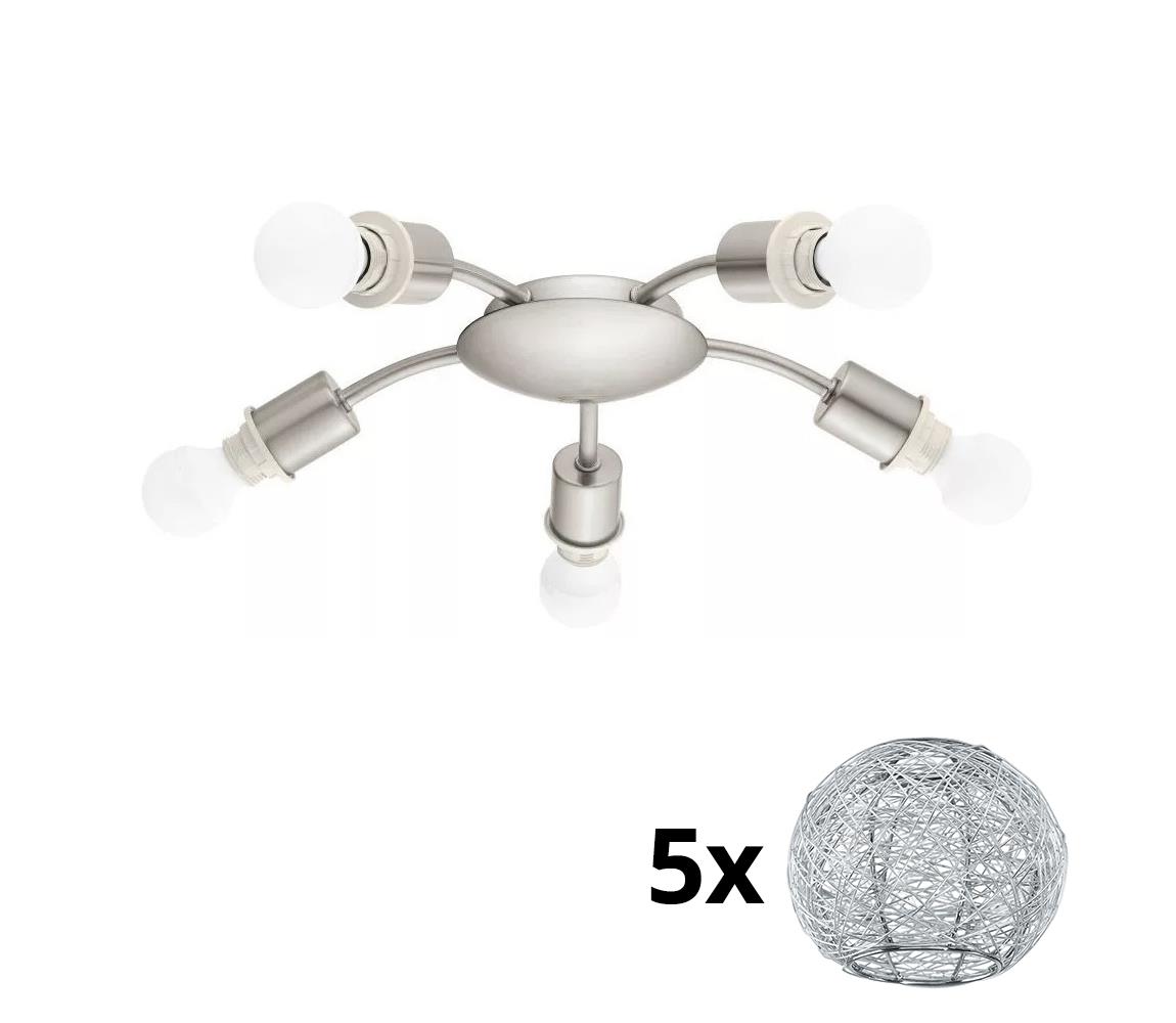 Eglo LED Stropné svietidlo MY CHOICE 5xE14/4W/230V  chróm