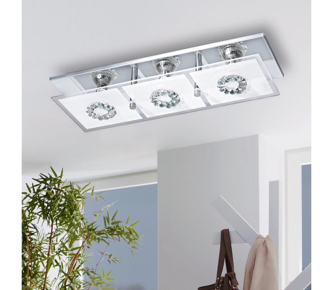 Eglo LED stropné svietidlo RONCATO 3xGU10/3W/230V 93782