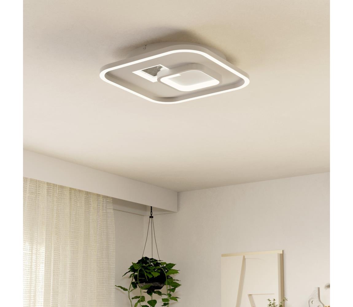 Eglo LED Stropné svietidlo TIRIOLO 1xLED/16,2W/230V + 1xLED/9,2W biela