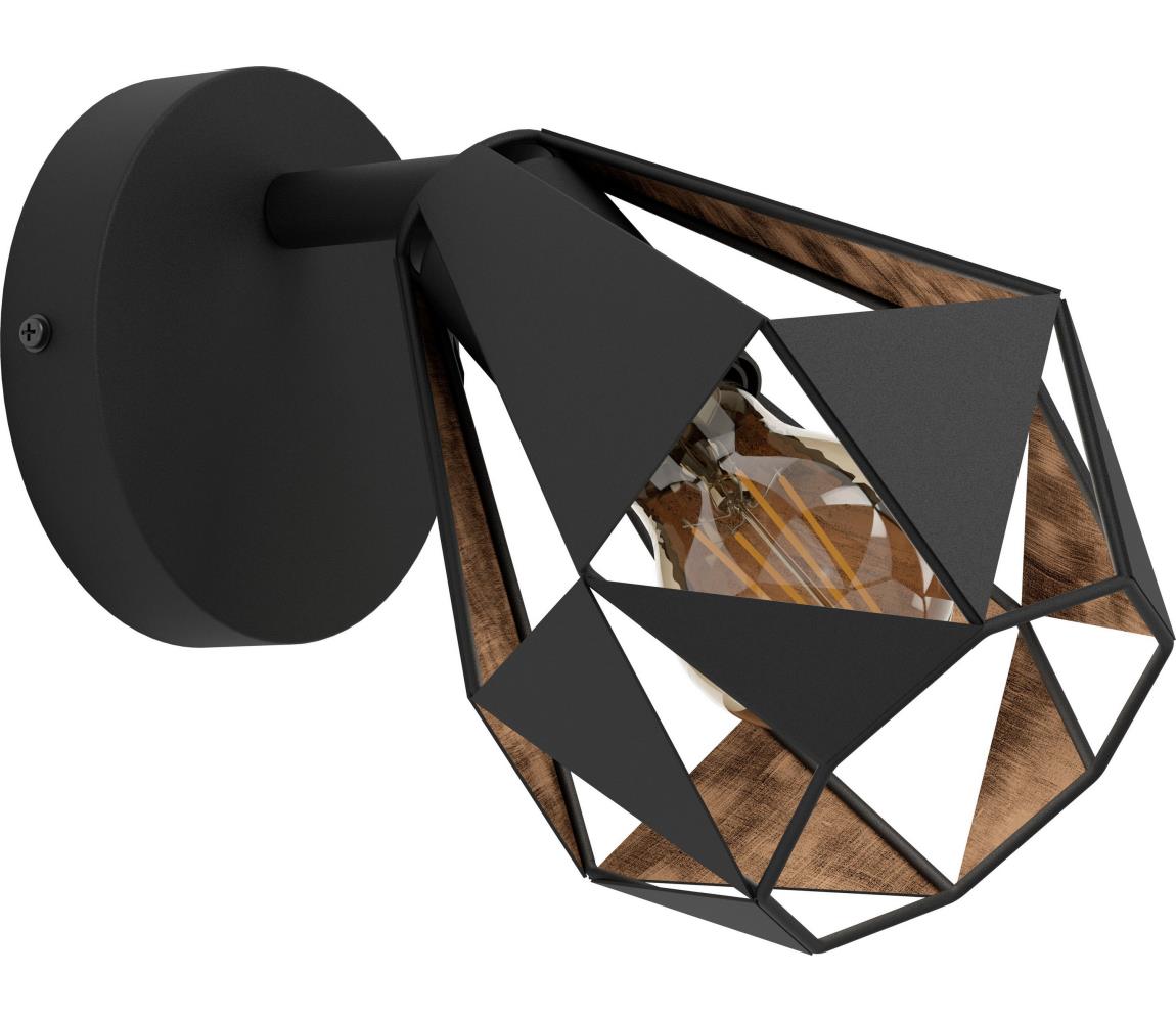 Eglo Nástenné bodové svietidlo CARLTON 1xE27/40W/230V