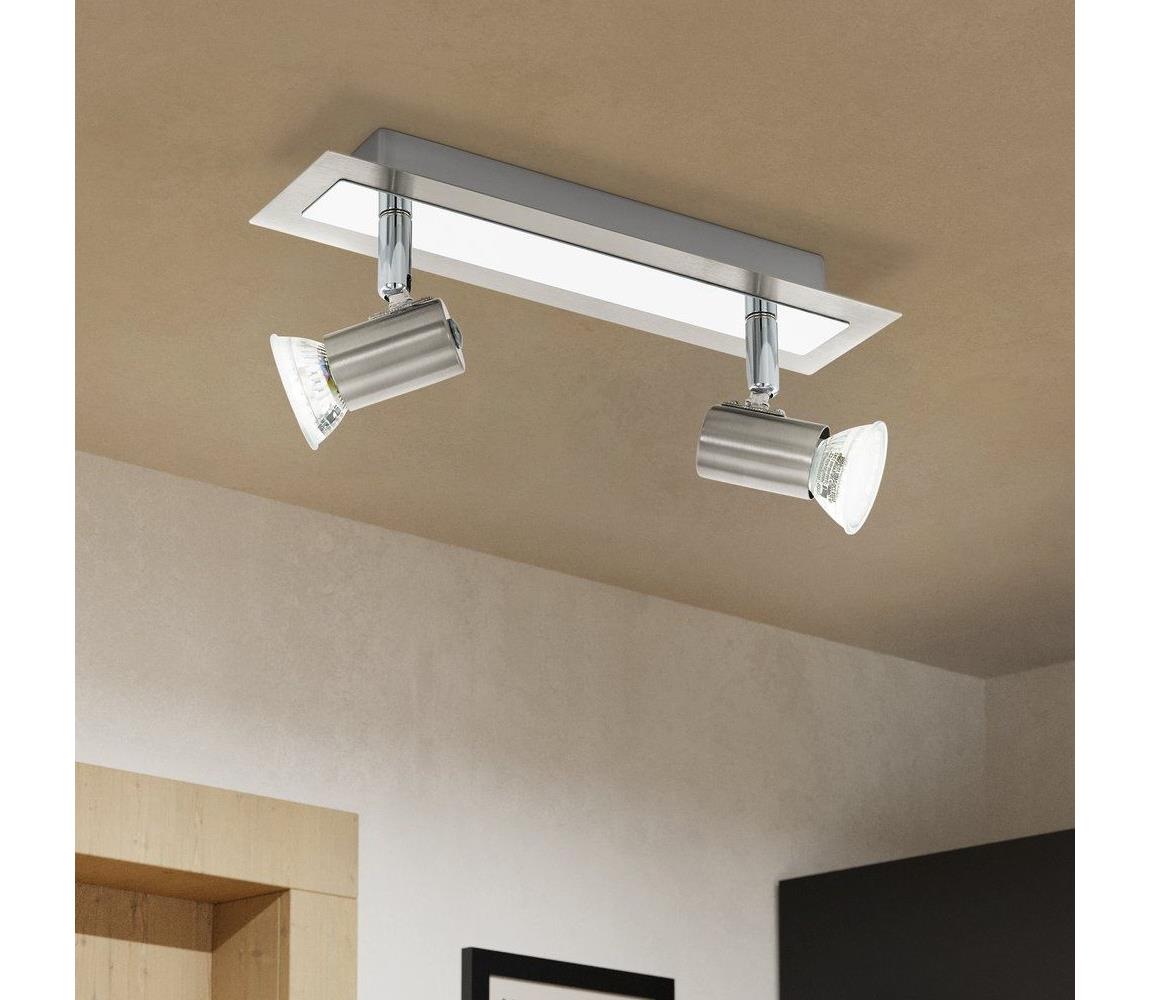 Eglo Nástenné stropné svietidlo ROTTELO 2xGU10/LED/3W