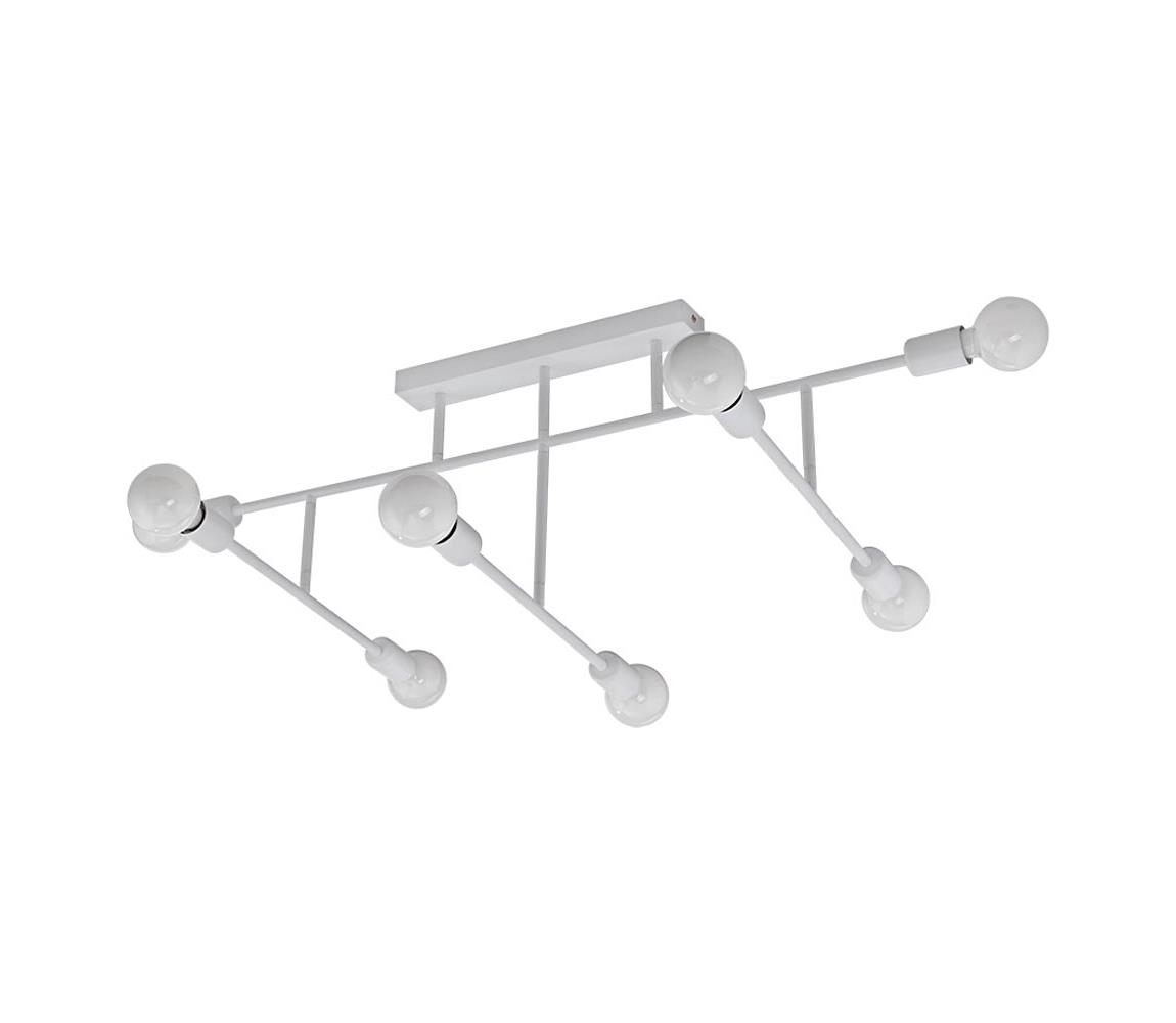 Eglo Prisadený luster BELSIANA 8xE27/40W/230V biela 98033