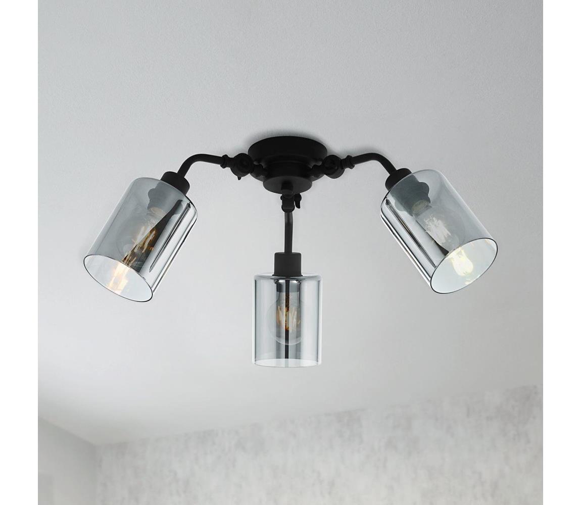 Eglo Prisadený luster FORESTBURG 3xE27/40W/230V 43308