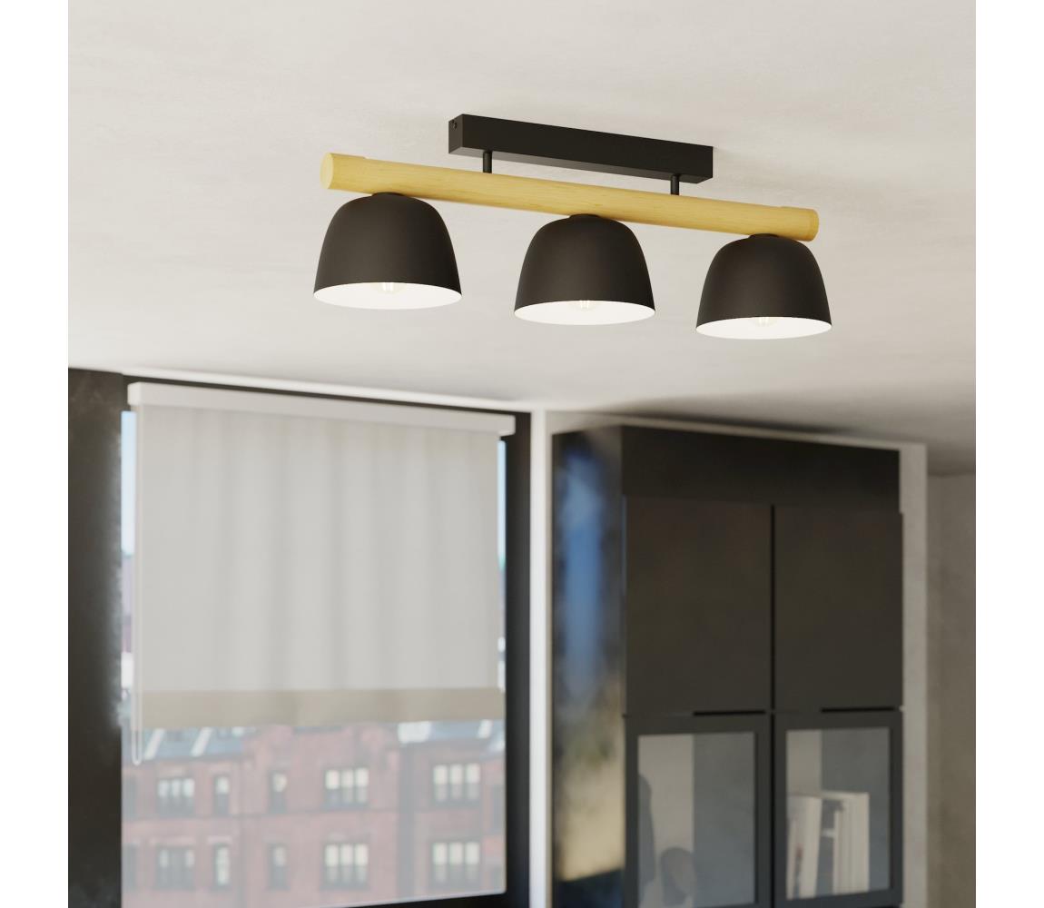 Eglo Prisadený luster SHERBURN 3xE27/40W/230V 43738