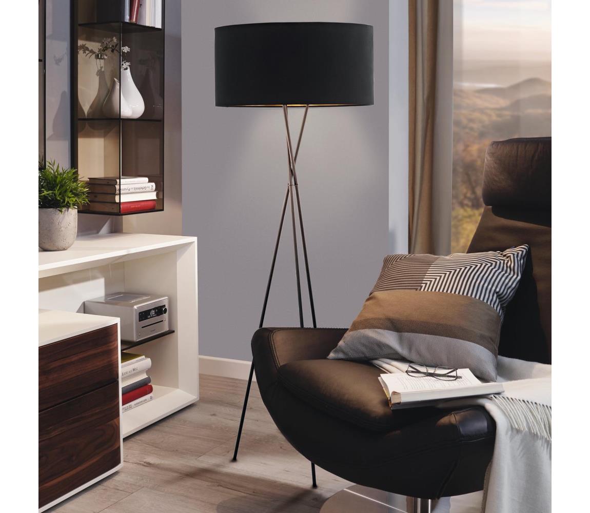 Eglo Stojaca lampa FONDACHELLI 1xE27/60W/230V 95541