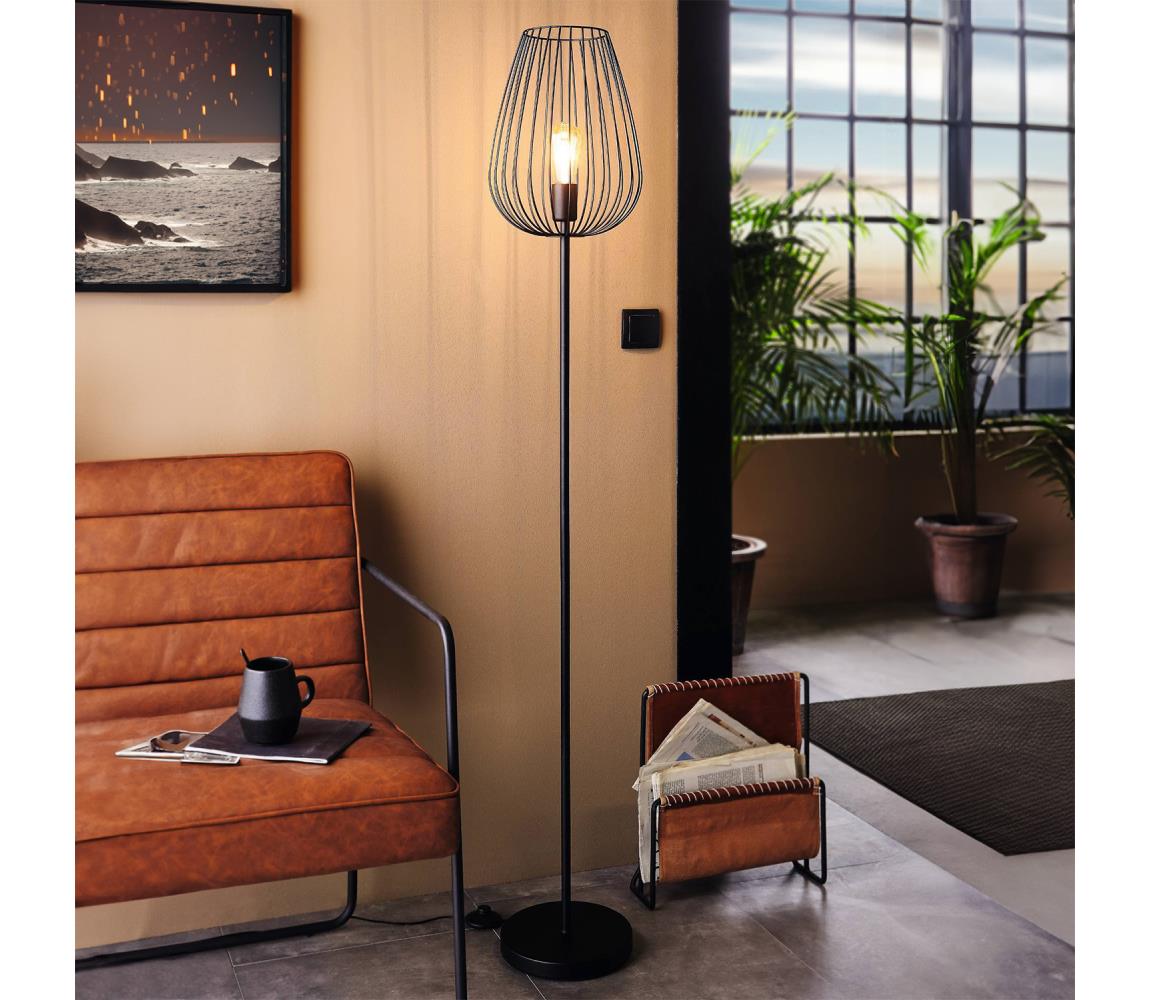 Eglo Stojaca lampa NEWTOWN 1xE27/60W/230V