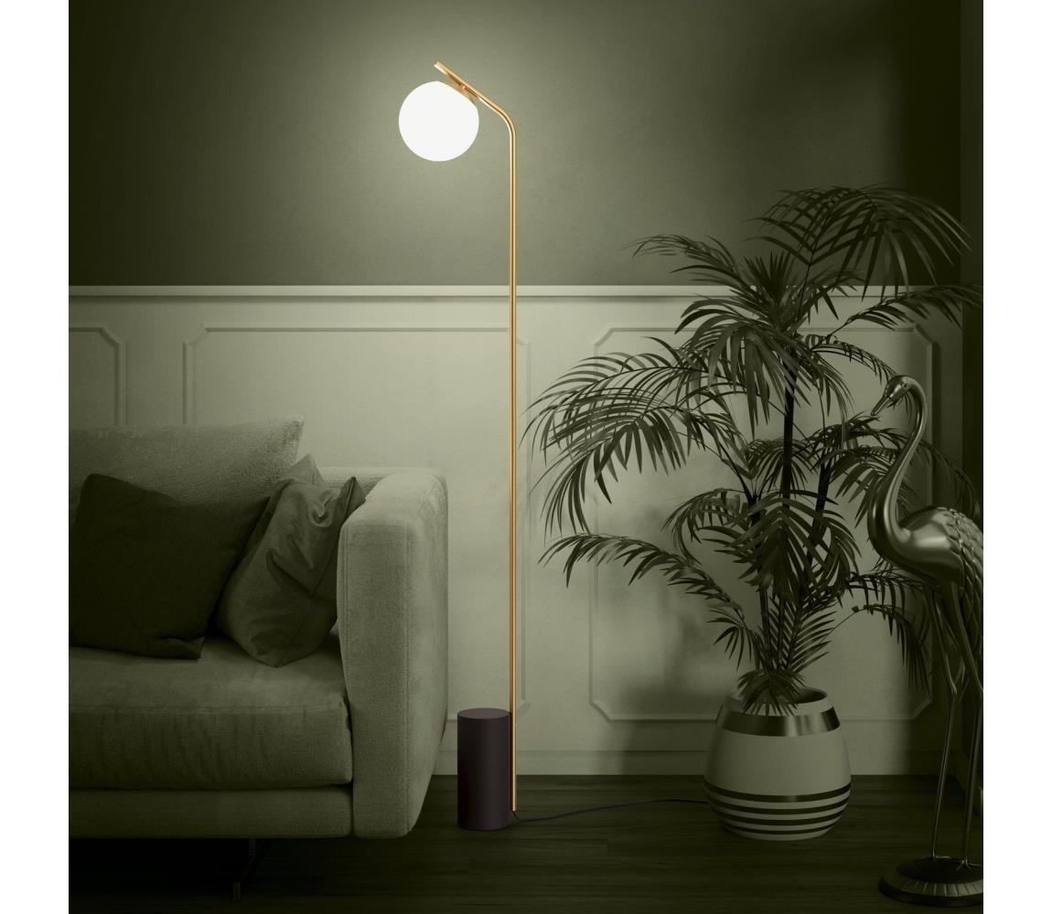 Eglo Stojacia lampa BETULIA 1xE27/40W/230V zlatá