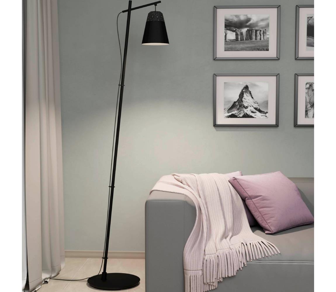 Eglo Stojacia lampa CANTERRAS 1xE27/40W/230V