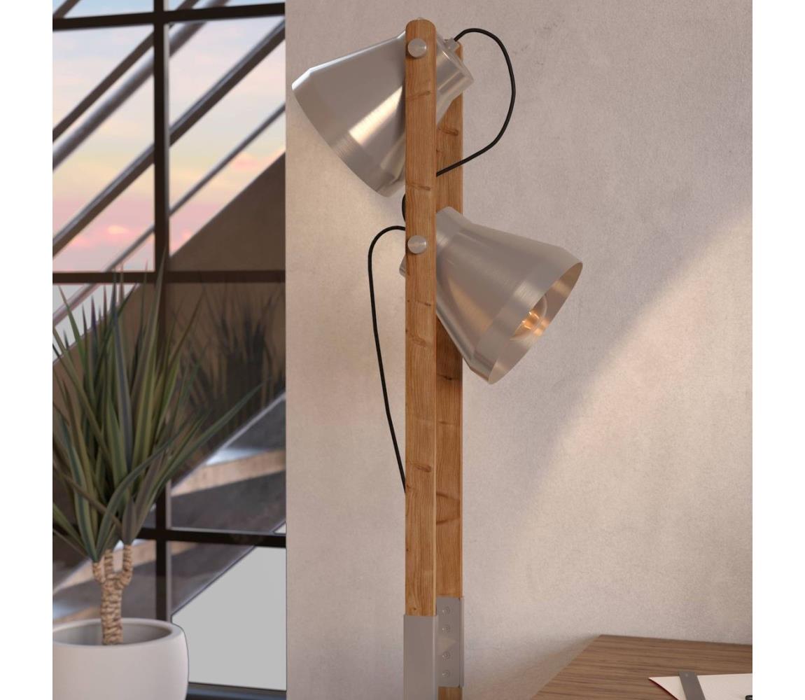 Eglo Stojacia lampa CAWTON 2xE27/40W/230V