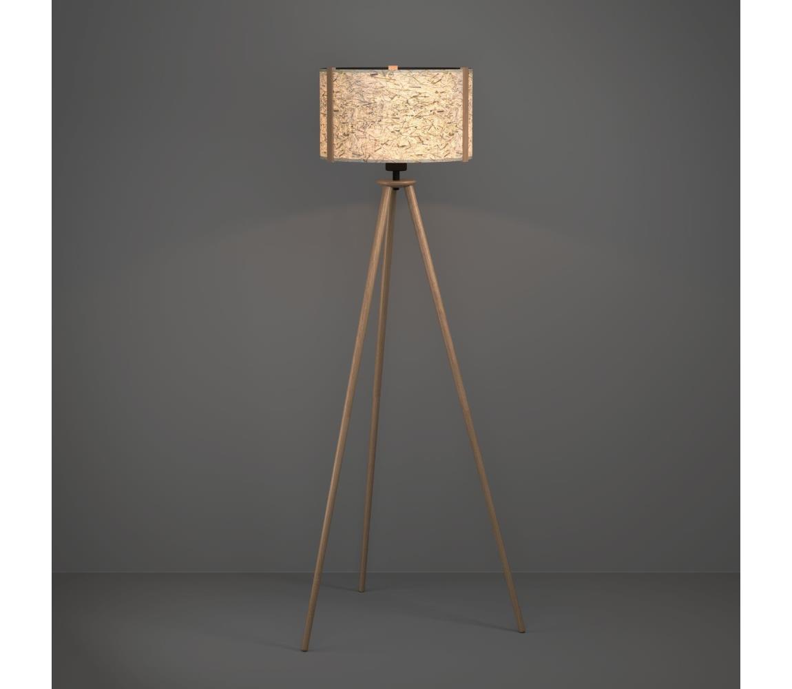 Eglo Stojacia lampa HONTONGAS 1xE27/25W/230V béžová