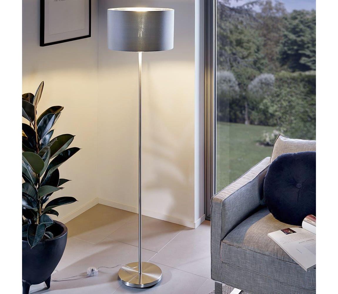 Eglo Stojacia lampa MASERLO 1xE27/60W/230V 95173