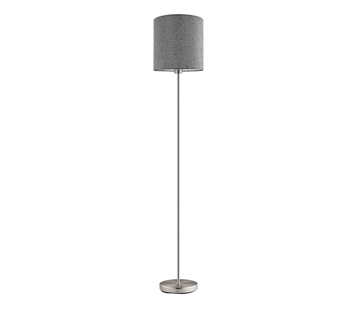 Eglo Stojacia lampa PASTERI  1xE27/60W/230V šedá 96377