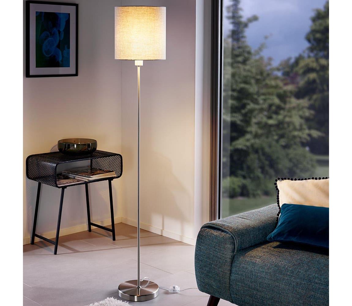 Eglo Stojacia lampa PASTERI 1xE27/60W/230V