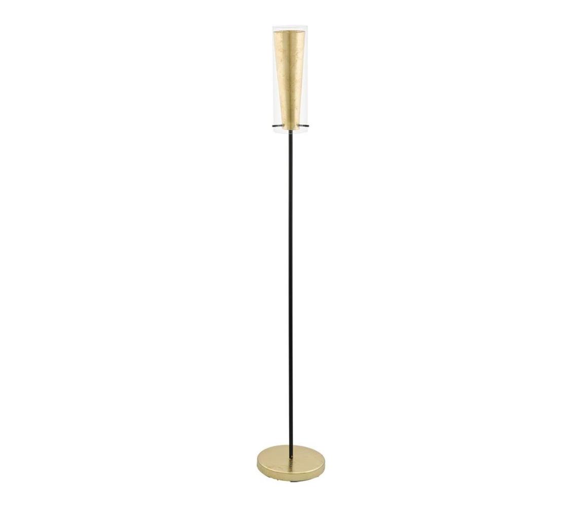 Eglo Stojacia lampa PINTO GOLD 1xE27/40W/230V zlatá