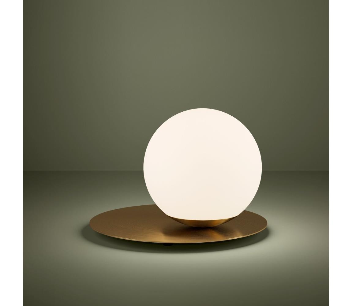 Eglo Stolná lampa ARENALES 1xE27/40W/230V zlatá