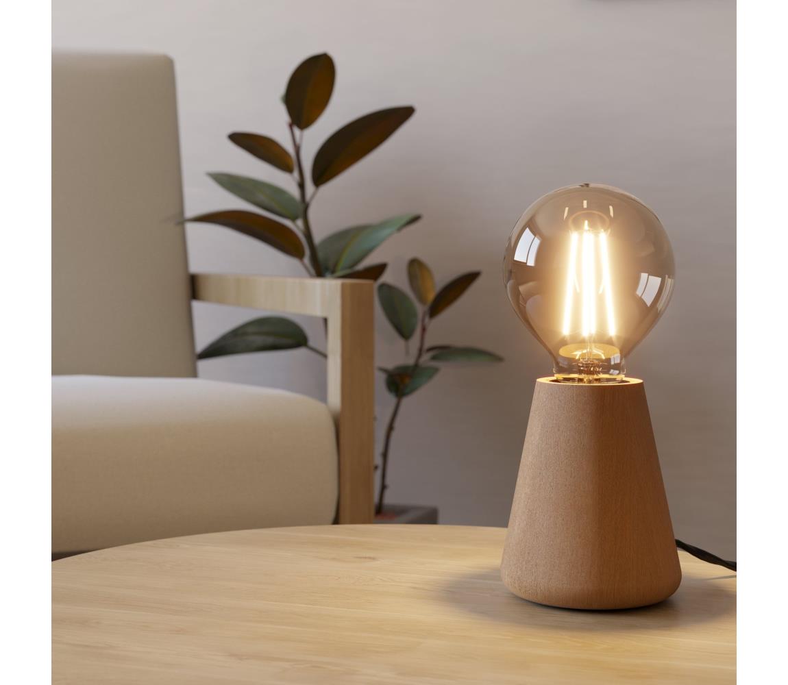 Eglo Stolná lampa ASBY 1xE27/40W/230V béžová