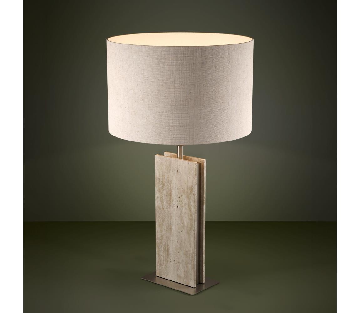 Eglo Stolná lampa BELESAR 1xE27/40W/230V béžová